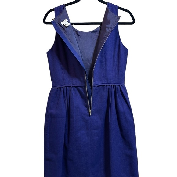 NWT J.Crew Sleeveless Knit Midi Modest Midi Dress Women's Size 6 - Picture 5 of 10